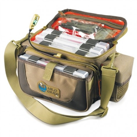 Wild River WT3505 Tackle Tek Mission - Lighted Small Convertible Tackle Bag w/ 4 PT3500 trays