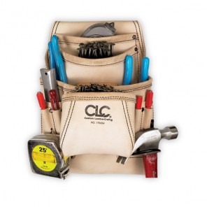CLC 179354 10 Pocket Carpenter's Nail & Tool Bag