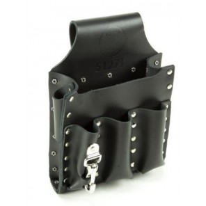 Klein 5127T 6 Pocket Tool Pouch Tunnel Loop