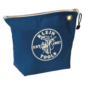 Klein 5539BLU Canvas Zipper Bag-Blue