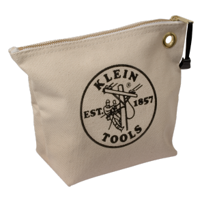 Klein 5539NAT Canvas Zipper Bag-Natural