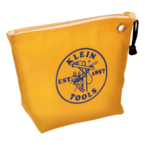Klein 5539YEL Canvas Zipper Bag-Yellow