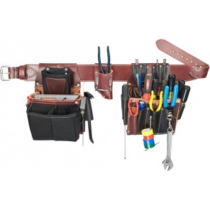 Occidental Leather 5590 Commercial Electrician's Tool Bag Set