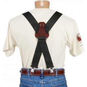 Occidental Leather 9020B OXY Nylon Suspenders Black
